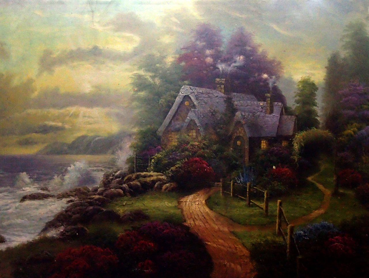 LS4819726 - 36"x48" Original Oil Painting