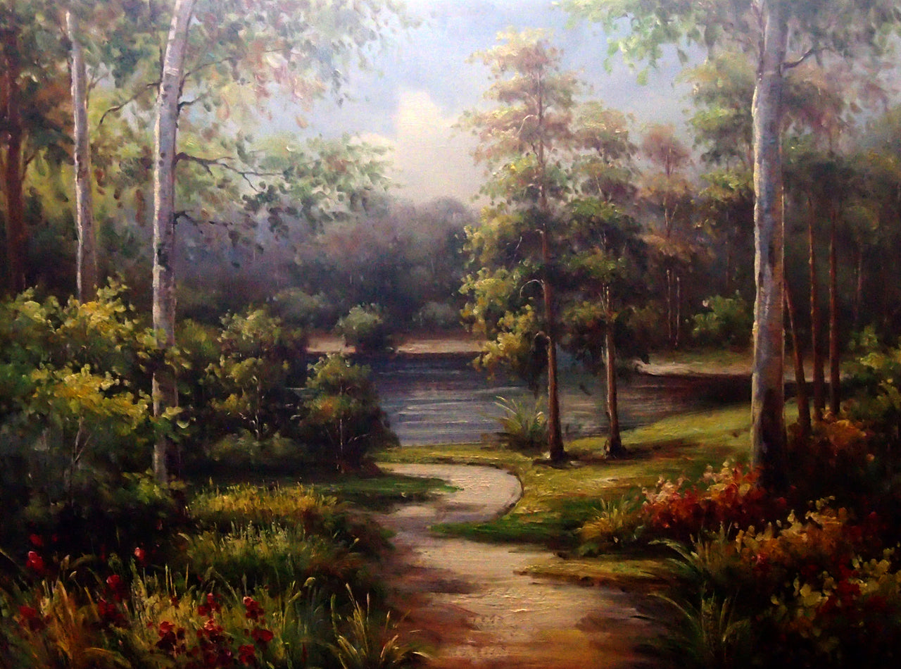 LS4819731 - 36"x48" Original Oil Painting