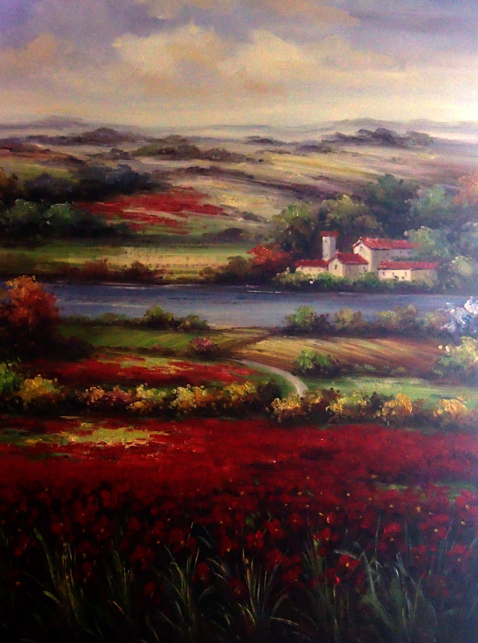 LS4819742 - 36"x48" Original Oil Painting