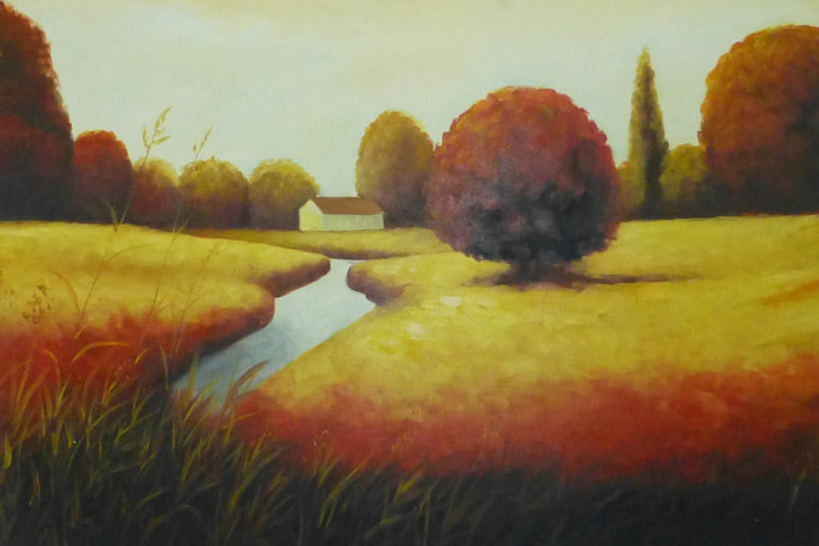 LS4911885 - 48"x48" Original Oil Painting