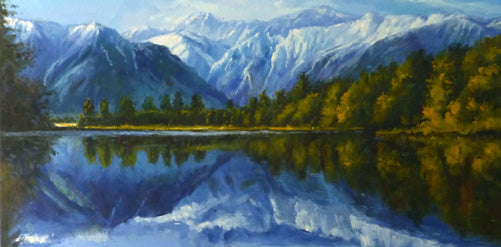 LS5013202 - 24"x48" Original Oil Painting