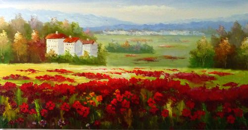 LS5013230 - 24"x48" Original Oil Painting