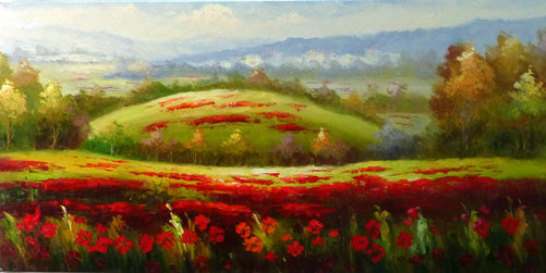 LS5013231 - 24"x48" Original Oil Painting