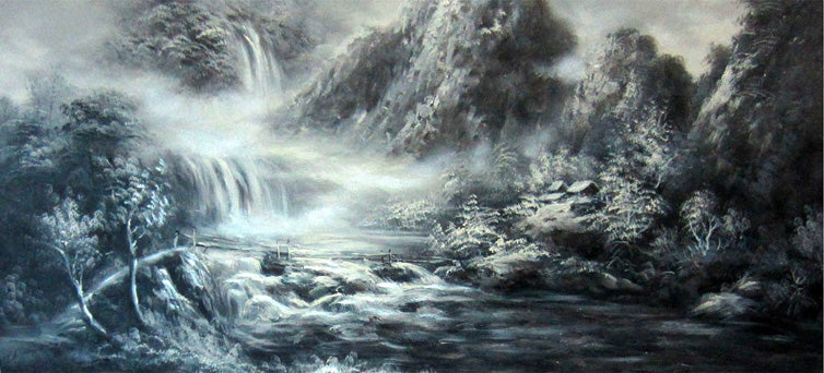 LS5014755 - 24"x48" Original Oil Painting