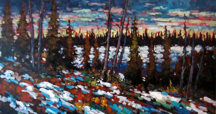 LS5014771 - 24"x48" Original Oil Painting