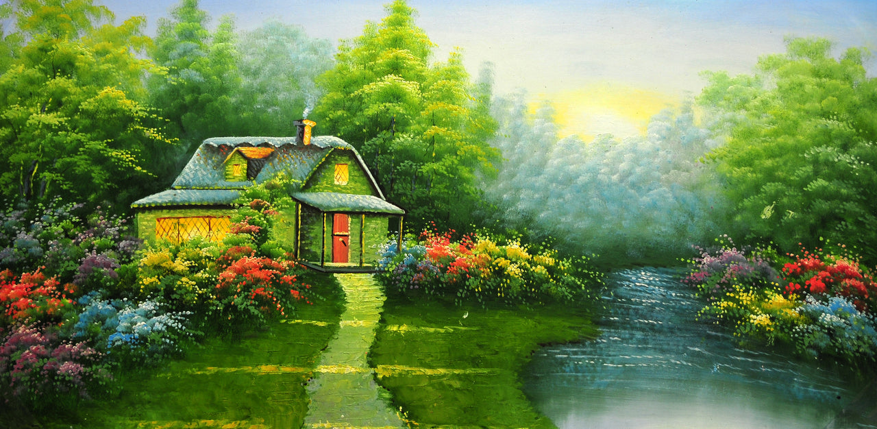 LS5017608 - 24"x48" Original Oil Painting