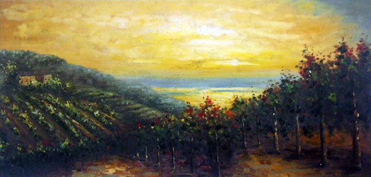 LS5017691 - 24"x48" Original Oil Painting