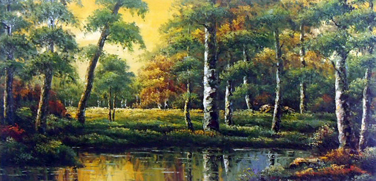 LS5017704 - 24"x48" Original Oil Painting