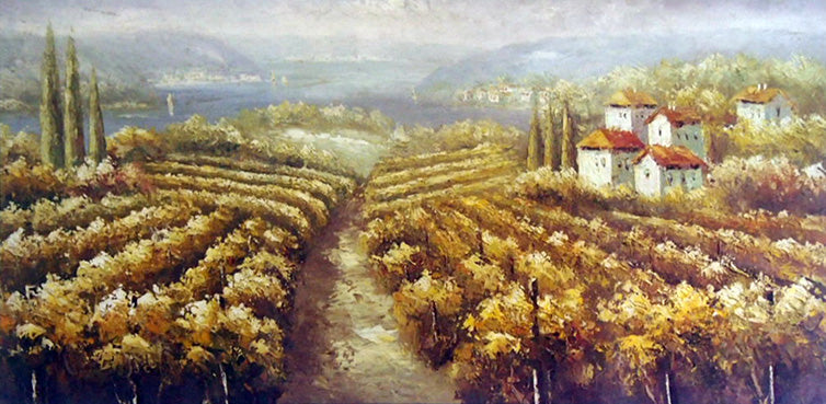 LS5017744 - 24"x48" Original Oil Painting