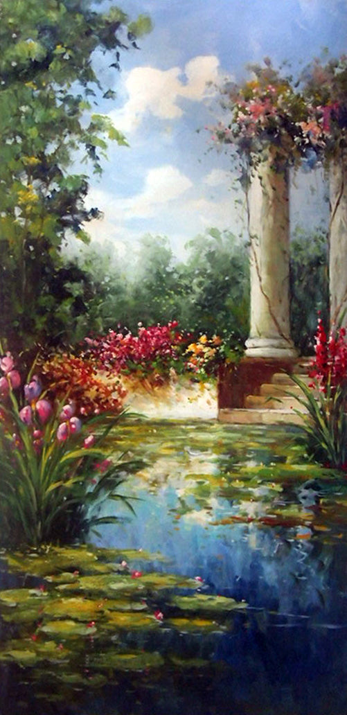 LS5017746 - 24"x48" Original Oil Painting