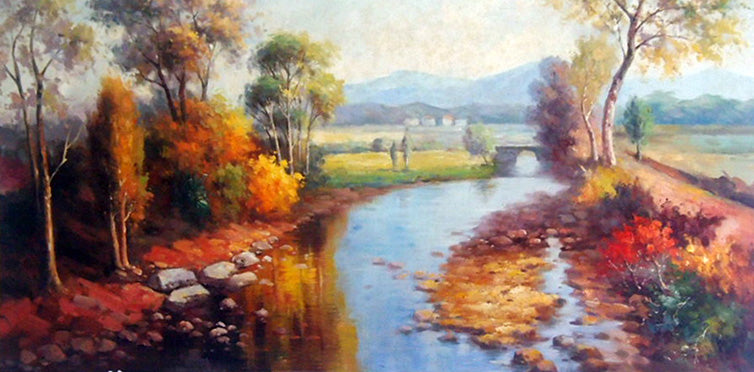 LS5017753 - 24"x48" Original Oil Painting