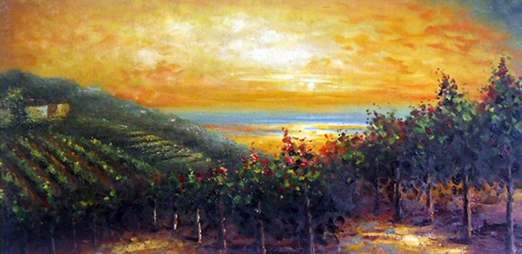 LS5017765 - 24"x48" Original Oil Painting