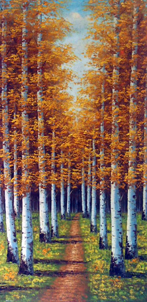 LS5017776 - 24"x48" Original Oil Painting