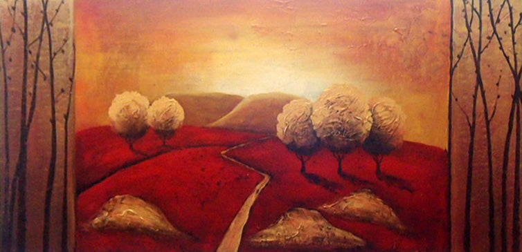 LS5018997 - 24"x48" Original Oil Painting