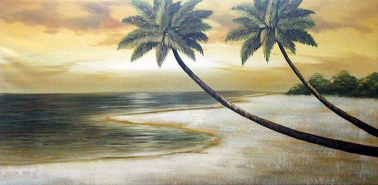 LS5019001 - 24"x48" Original Oil Painting