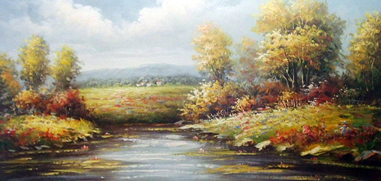 LS5019010 - 24"x48" Original Oil Painting