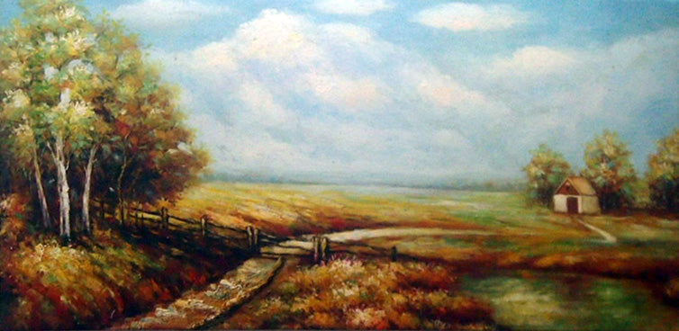 LS5019044 - 24"x48" Original Oil Painting