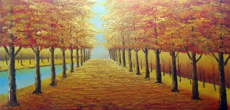 LS5019045 - 24"x48" Original Oil Painting