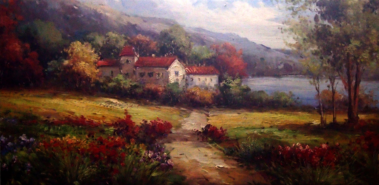 LS5020103 - 24"x48" Original Oil Painting