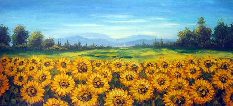 LS6118551 - 30"x60" Original Oil Painting