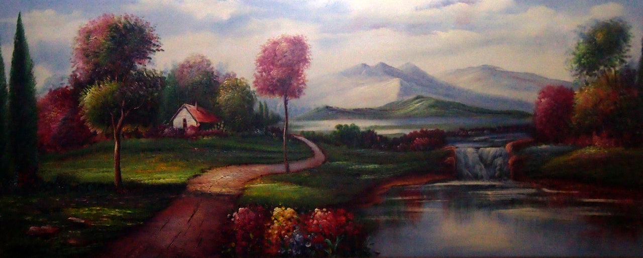 LS6820331 - 24"x72" Original Oil Painting