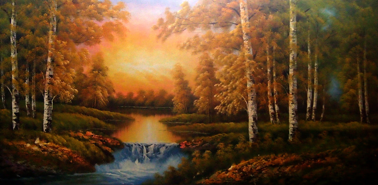 LS7120098 - 36"x72" Original Oil Painting
