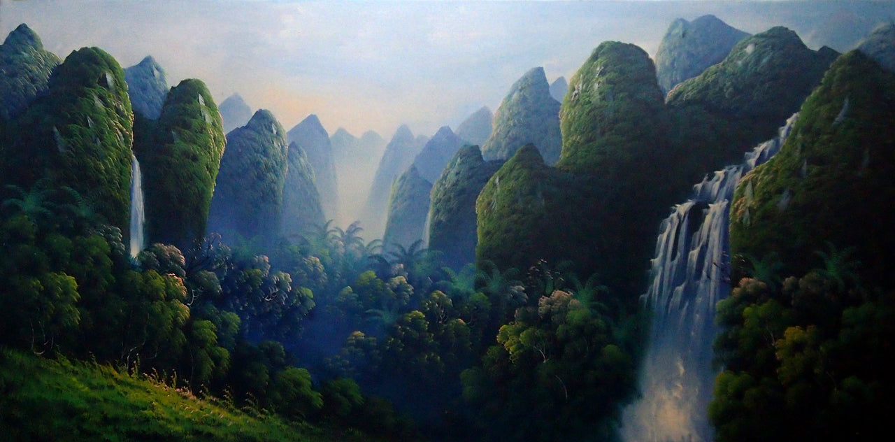 LS7120100 - 36"x72" Original Oil Painting