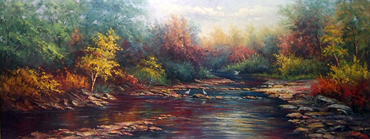 LS7218947 - 48"x72" Original Oil Painting