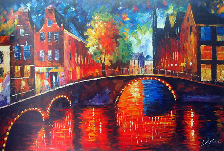 LS7218951 - 48"x72" Original Oil Painting