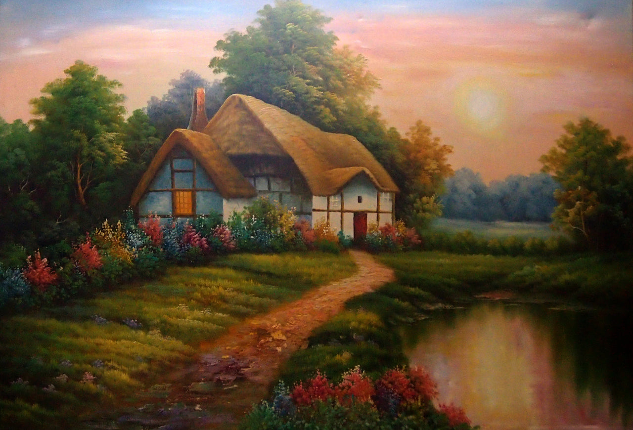 LS6820236 - 24"x72" Original Oil Painting