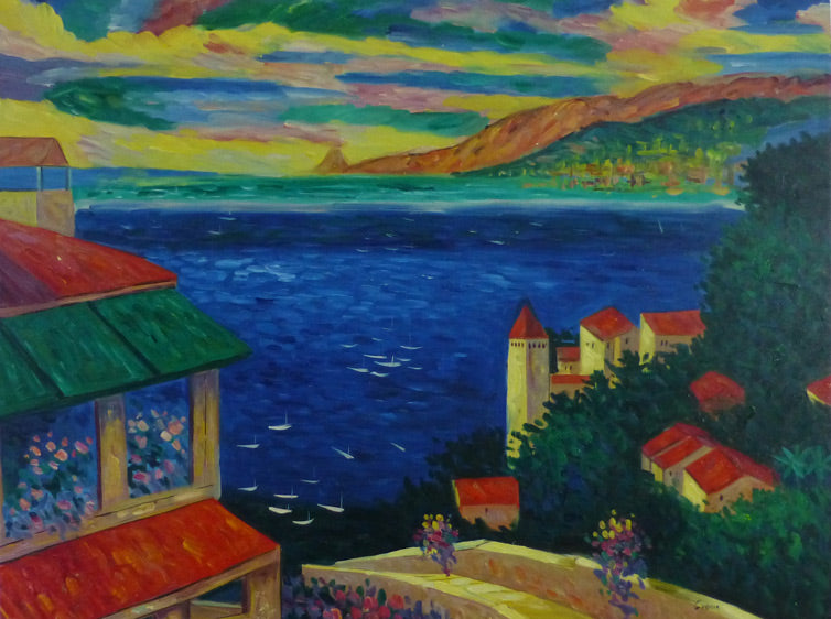 MA4111339 - 30"x40" Original Oil Painting