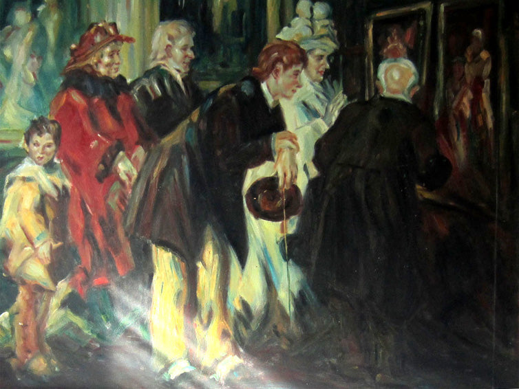 MA4114810 - 30"x40" Original Oil Painting