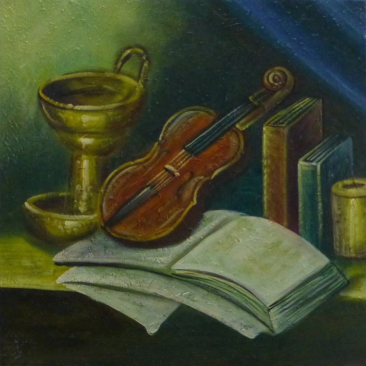 MD2110931 - 20"x20" Original Oil Painting