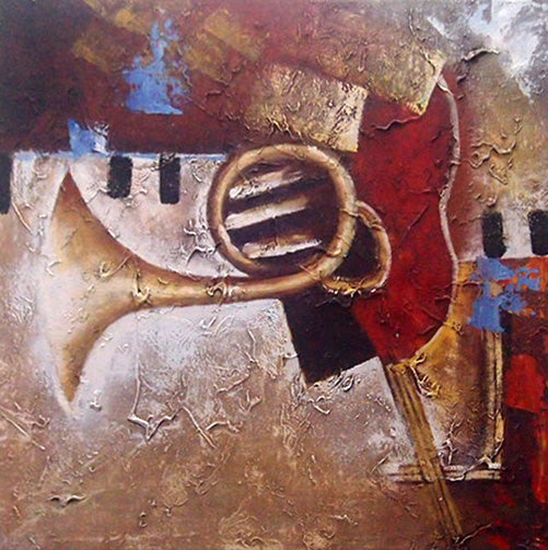 MD3318288 - 32"x32" Original Oil Painting