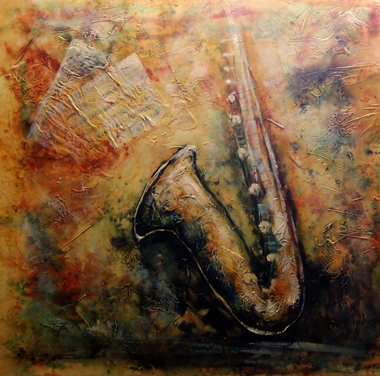 MD3319986 - 32"x32" Original Oil Painting