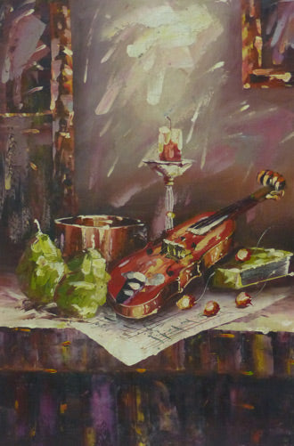 MD3610128 - 24"x36" Original Oil Painting