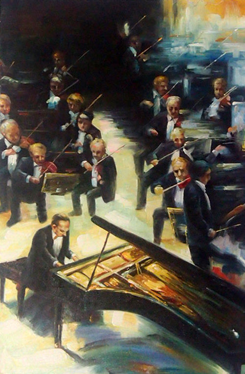 MD3617955 - 24"x36" Original Oil Painting