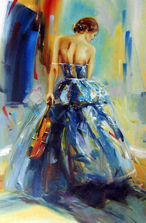 MD3618042 - 24"x36" Original Oil Painting