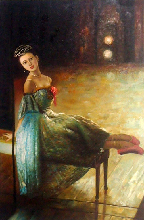 MD3618051 - 24"x36" Original Oil Painting
