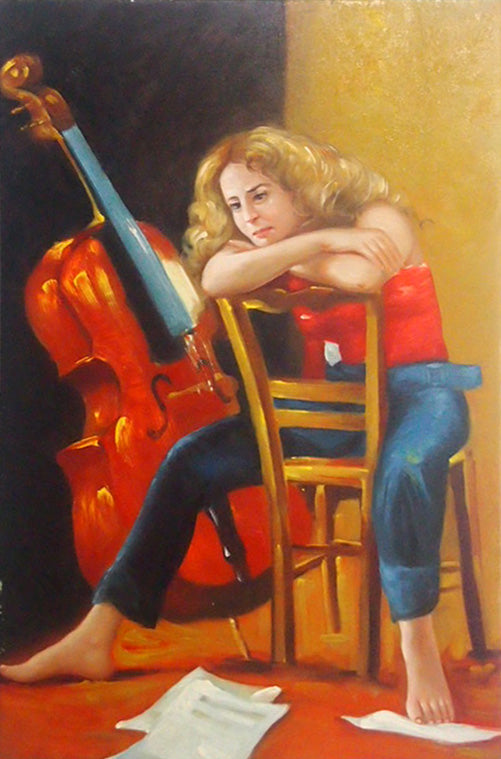 MD3618092 - 24"x36" Original Oil Painting