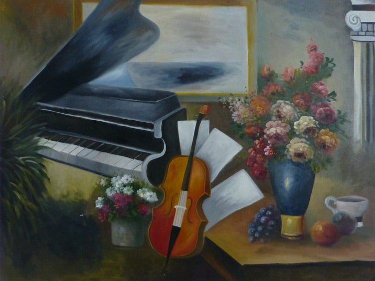 MD4811280 - 36"x48" Original Oil Painting