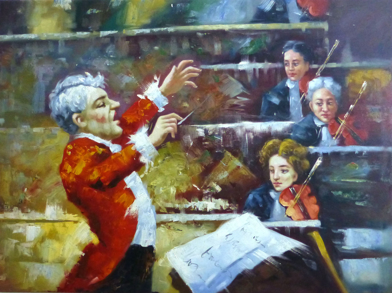 MD4812947 - 36"x48" Original Oil Painting