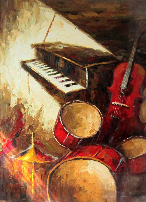 MD4815025 - 36"x48" Original Oil Painting