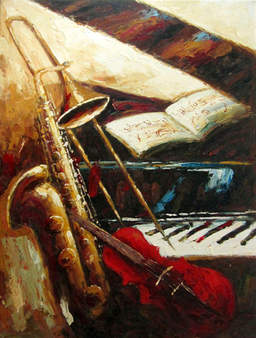 MD4815104 - 36"x48" Original Oil Painting
