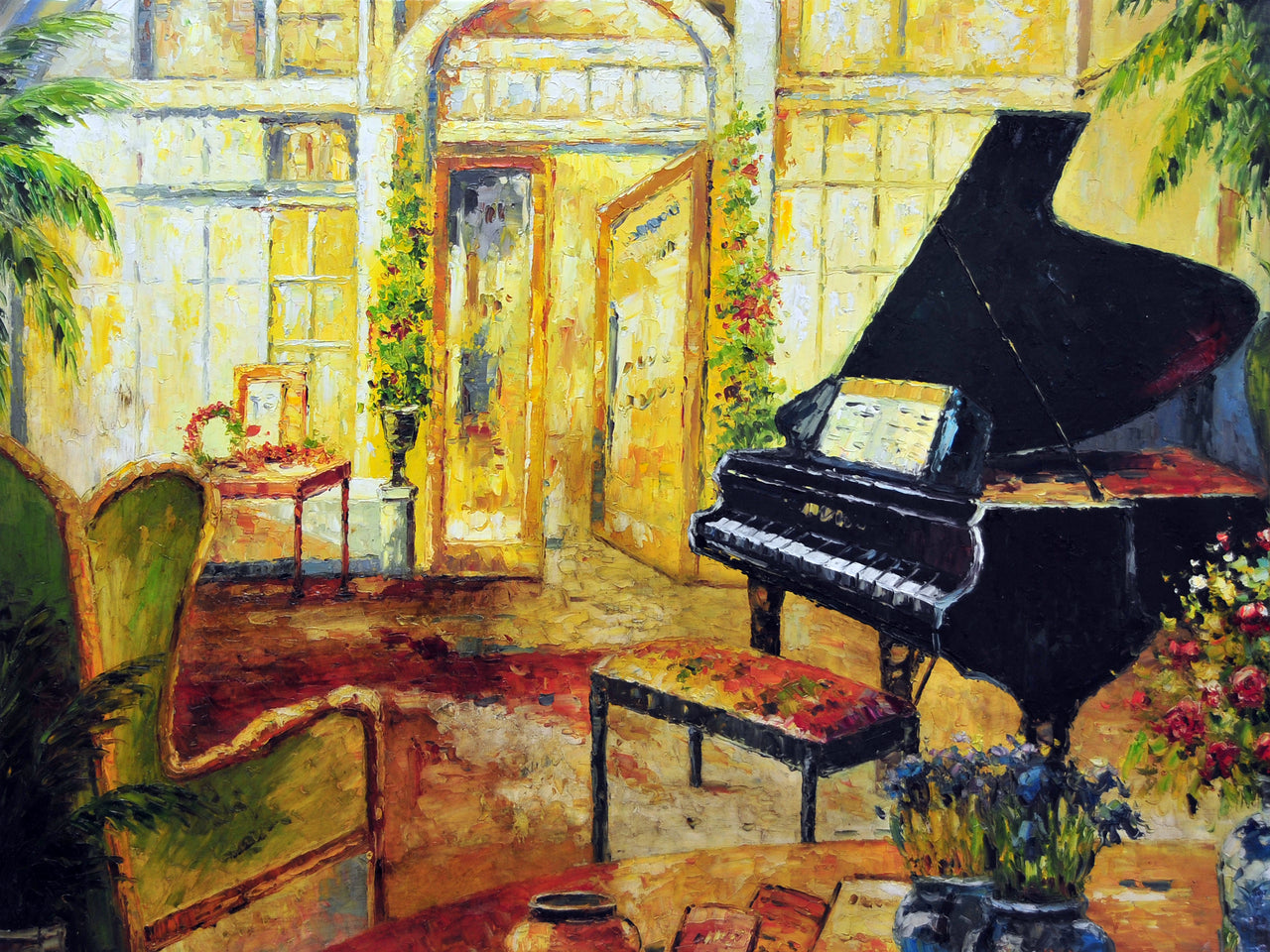 MD4816772 - 36"x48" Original Oil Painting