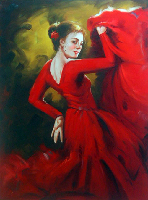 MD4817818 - 36"x48" Original Oil Painting