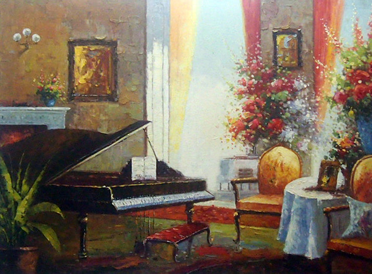 MD4818352 - 36"x48" Original Oil Painting