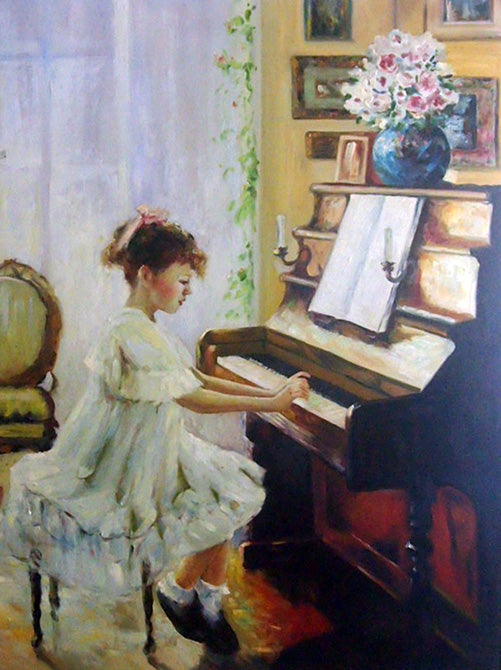 MD4818489 - 36"x48" Original Oil Painting