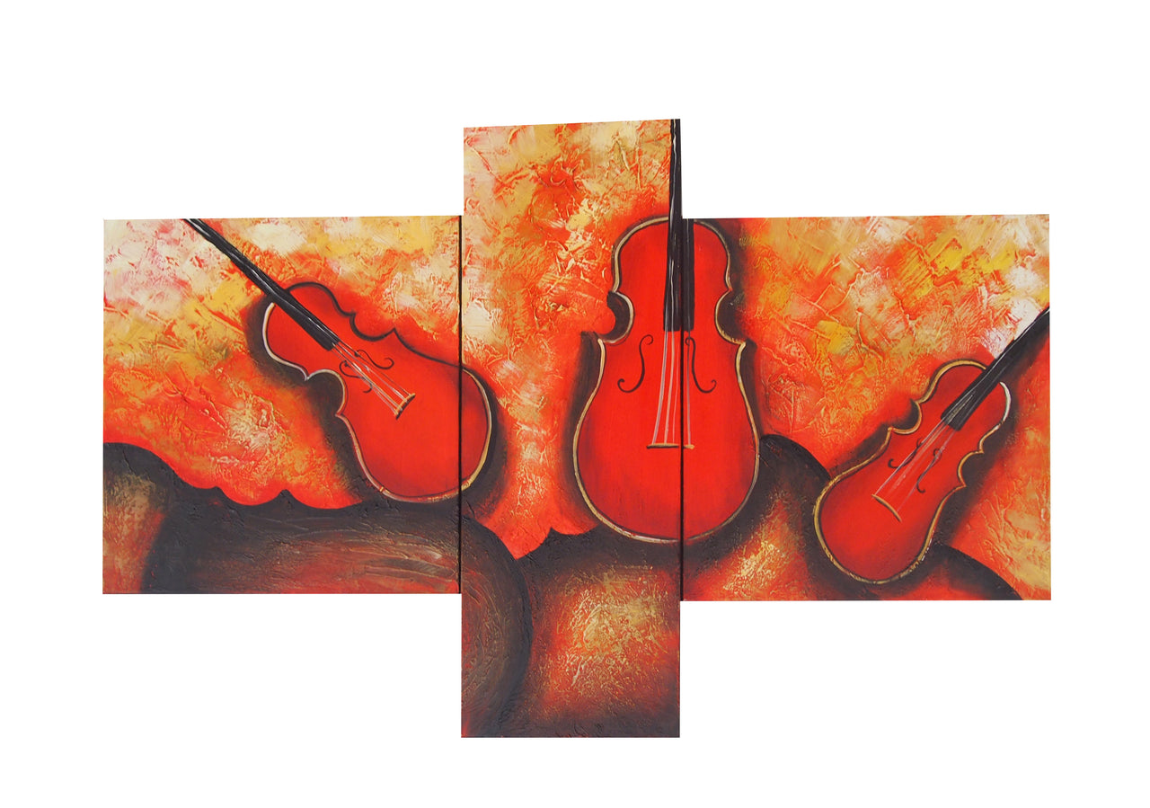 MDTT20510 - Triptych Original Oil Painting