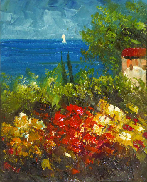 ME1012284 - 08"x10" Original Oil Painting